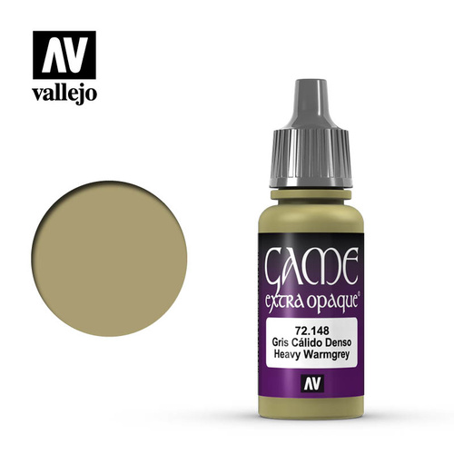AV72148 - Vallejo Game Colour Extra Opaque Heavy Warmgrey 17 ml