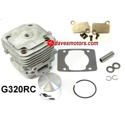 ca290c - Zenoah G320RC 4-Bolt Top End Kit 38mm 31.8cc (ESP Modified for +2mm Stroker Crankshaft) & Race PORTED