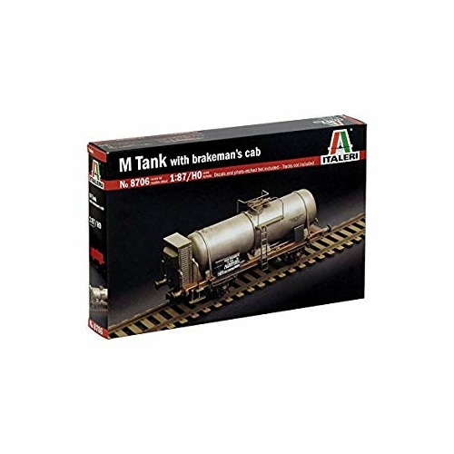 ITA-8706	Italeri 1/87 M Tank with Brakeman's Cab