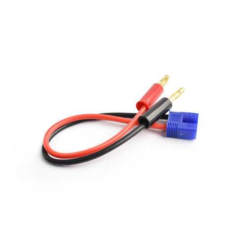 TRC-4028 3.5mm male EC3 connector to 4.0mm connector charging cable 16AWG 15cm silicone wire