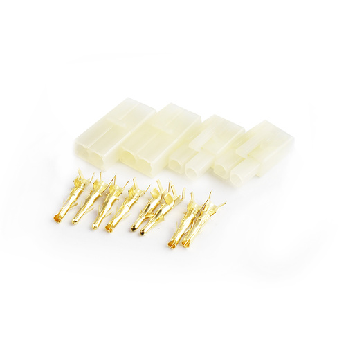 TRC-1008G Tamiya connector set Gold plated terminals 2pairs/bag