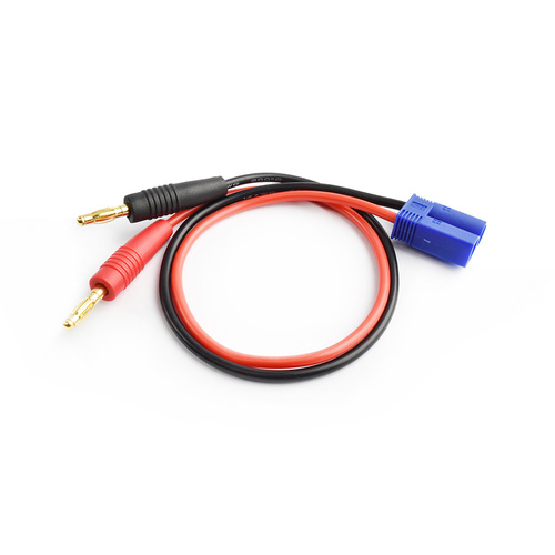 Tornado RC EC5 CHARGER LEADS 14AWG SIL 30CM TRC-4019B-14-30