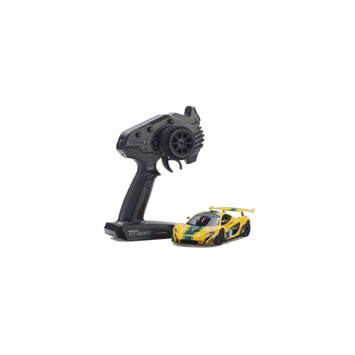 KYOSHO MINI-Z RWD MCLAREN P1 GTR YELLOW/GREEN READYSET RTR  KYO-32324YG