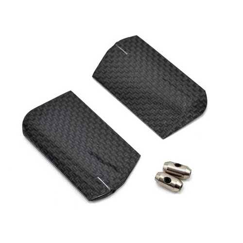 Blade 3D Carbon Fiber Flybar Paddle Set: B450, B400 BLH1628C