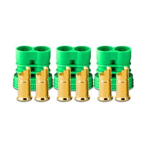 Castle Creations Polarized Bullet Connector 6.5mm, Female (3x) - CSE011006900