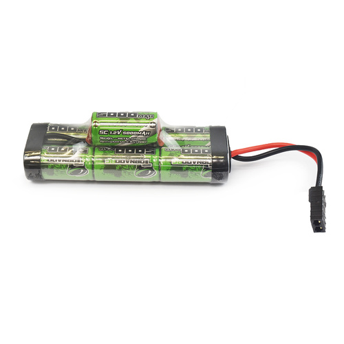 TRC-5000H-7C-TRX Tornado RC NIMH 5000mah 8.4V STICK TRX PLUG- HUMP