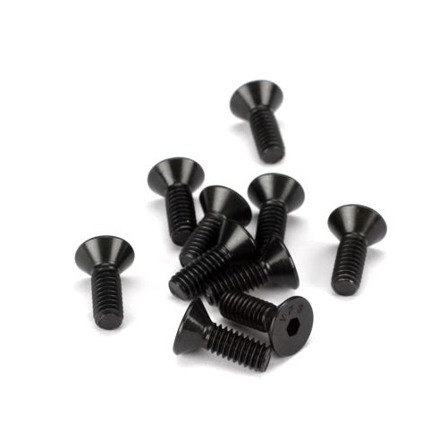 LOSA6262 Losi 8-32 x 1/2 FH Screws (10)in