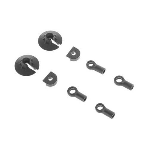Arrma Shock Rod End Set Nero (2), AR330338