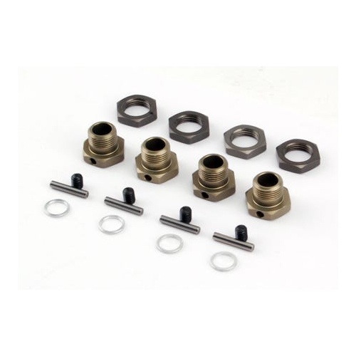 Losi 17mm Hex Adapter Set (4): LST2, MUG LOSB3516