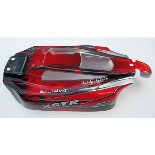 HSP 1/10 XSTR Buggy Red Paint Body Shell HSP-10735