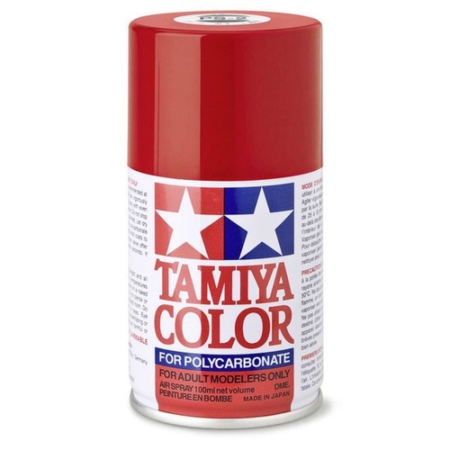 Tamiya Color For Polycarbonate: Red PS-2 T86002