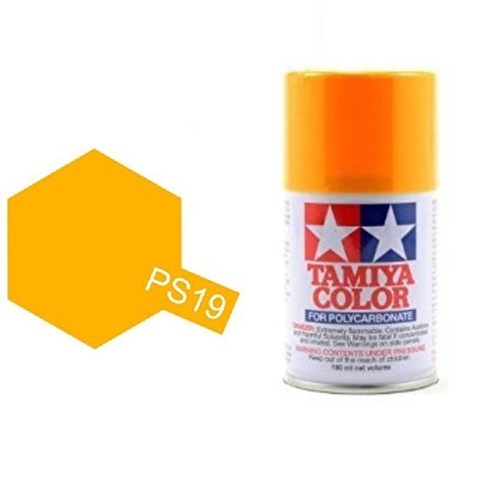 Tamiya Color For Polycarbonate: Camel Yellow PS-19 T86019