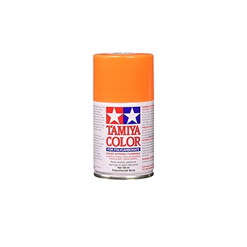 Tamiya Color For Polycarbonate: Fluorescent Orange PS-24 T86024