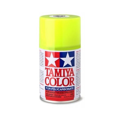 Tamiya Color For Polycarbonate: Fluorescent Yellow PS-27 T86027