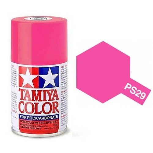 Tamiya Color For Polycarbonate: Flourescent Pink PS-29 T86029