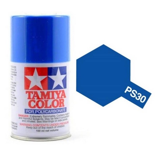 Tamiya Color For Polycarbonate: Brilliant Blue PS-30 T86030