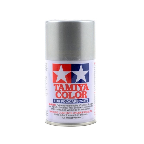 Tamiya Color For Polycarbonate: Bright Silver PS-41 T86041