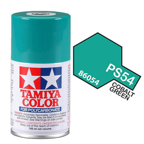 Tamiya Color For Polycarbonate: Colbalt Green PS-54 T86054