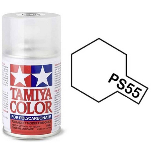 Tamiya Color For Polycarbonate: Flat Clear PS-55 T86055