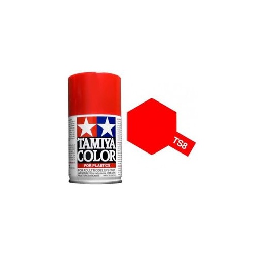 TS-8 Tamiya For Plastics: Italian Red T85008