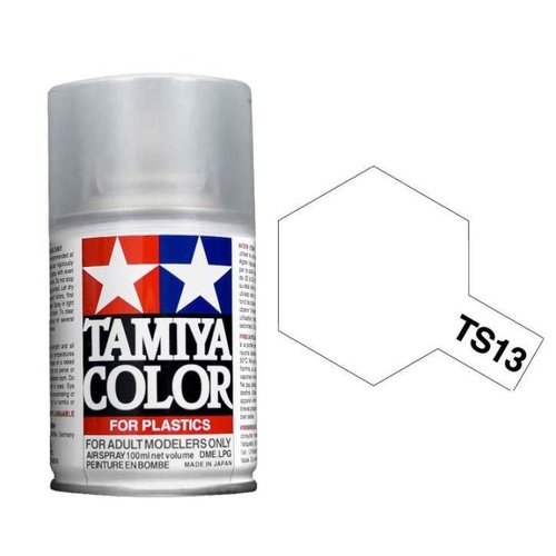 T85013 TS-13 Tamiya For Plastics: Clear 