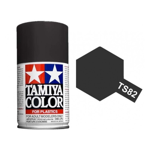 Tamiya For Plastics: Rubber Black TS-82