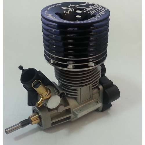 GO Tech RTR .28 Sport Engine w/H Pull Start for 1.8 RTR - Monster Truck - 3 Ports/Rear Exhaust/Stand R2800-CHADSG