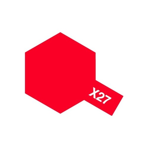 Tamiya Enamel X-27 Clear Red T80027