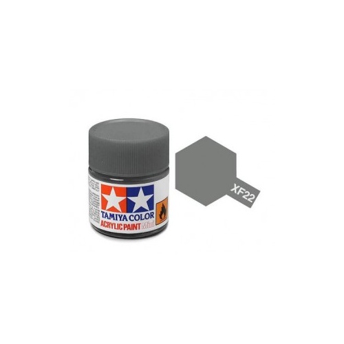Tamiya Mini Acrylic XF-22 RLM Grey - 10ml Bottle T81722