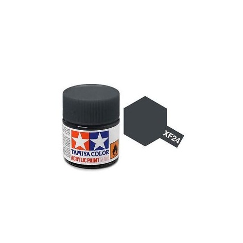 Tamiya Mini Acrylic XF-24 Dark Grey - 10ml Bottle T81724