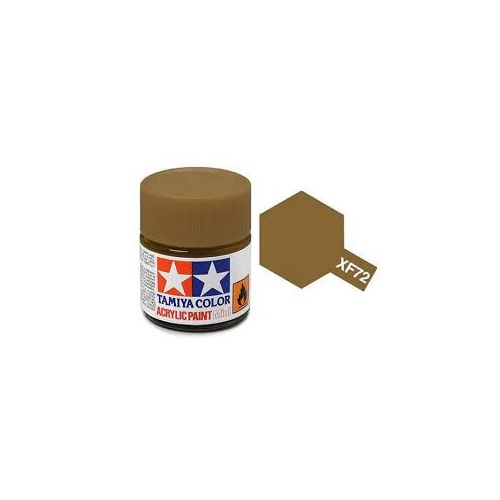 Tamiya Mini Acrylic XF-72 Brown - 10ml Bottle T81772