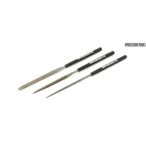 Tamiya Basic File Set Smooth Double Cut T74104