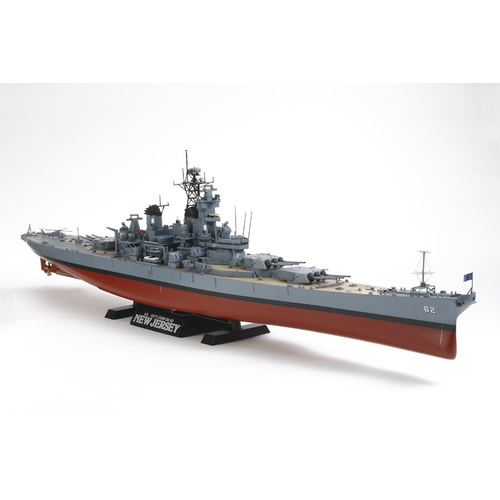 Tamiya 1/350 New Jersey w/Details US-Battleship 74-T78028
