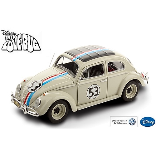 HBCJ94 - 1:18 1962 VW Herbie The Love Bug Elite Cult Movie