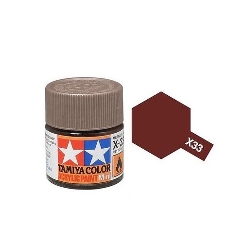 Tamiya Mini  Acrylic X-33 Bronze - 10ml Bottle T81533