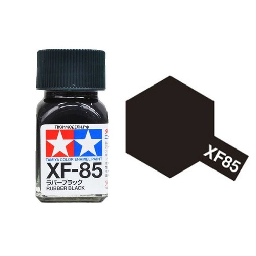 Tamiya Enamel XF-85 Black Rubber 10ml