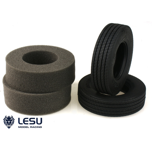 S-1215 - Lesu 1:14 Truck/Trailer Narrow road tyres