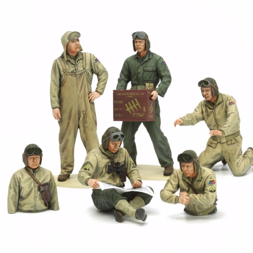 Tamiya 1/35 US Tank Crew Euro Theater - 74-T35347