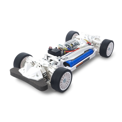 76-T47364 Tamiya TT-02 Chassis Kit White Special Edition