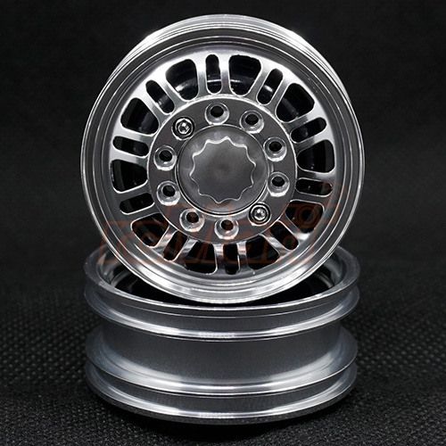 XS-15460 Xtra Speed Aluminum Front Wheel 20 Spoke For Tamiya 1/14 Tractor Truck 2pcs