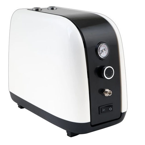 IS386W Iwata Airbrush Compressor White Case