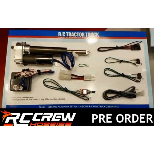 79-T56553 TAMIYA Tractor Truck Actuator Set 1:14 Scale for R/C Tow Truck