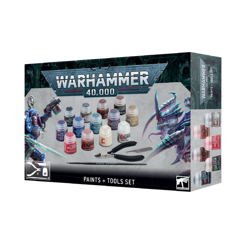 60-12 Warhammer 40K Paints + Tools Set